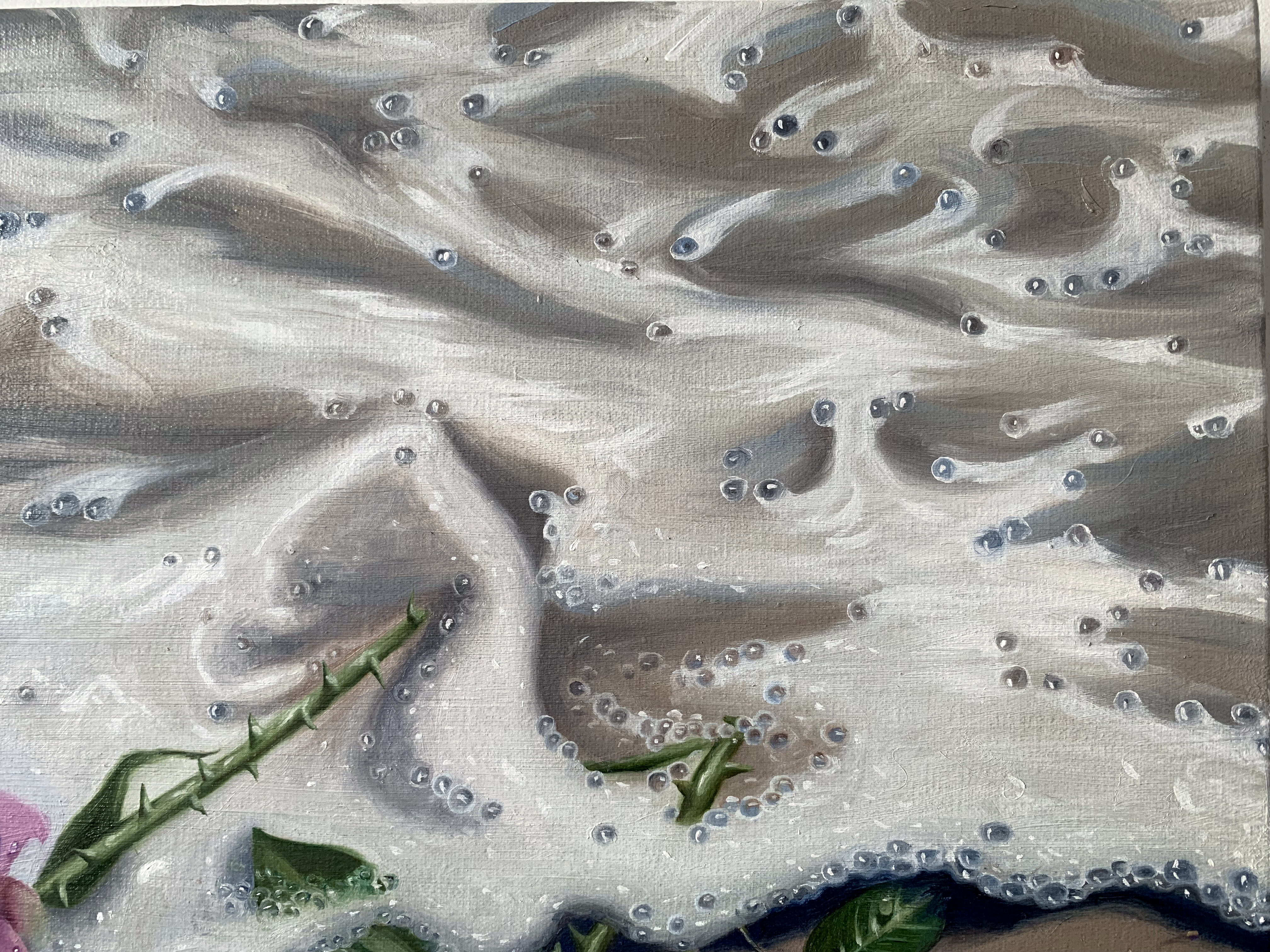  DETAIL The Ride, 28x48 2022 <br>oil on canvas